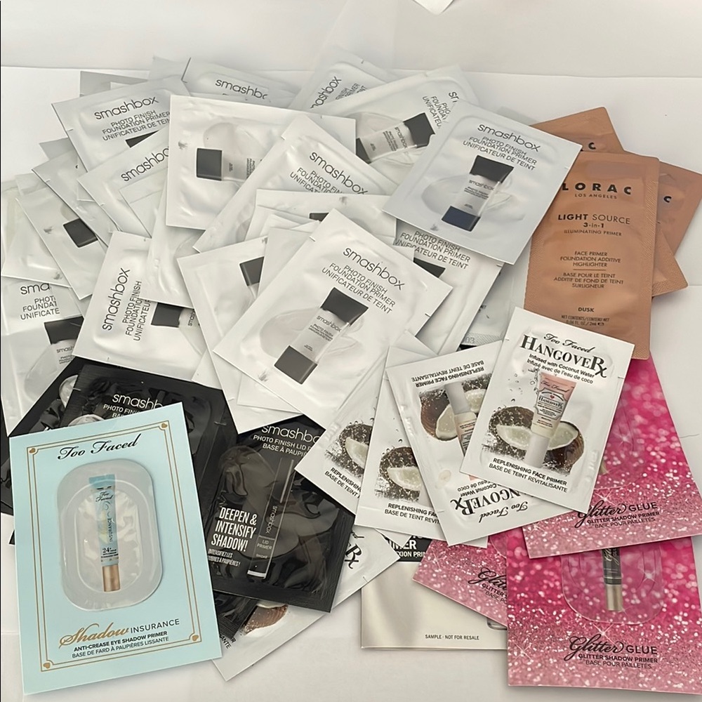 Makeup Primer Sample Collection predominantly Smashbox
50 samples included